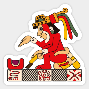 Maker of pre-Hispanic Mexico codices Sticker